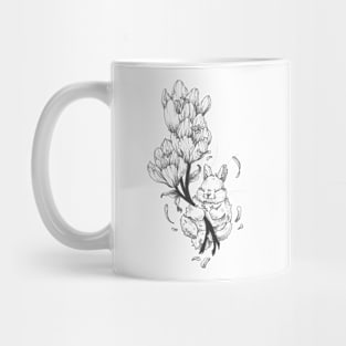 Flowery Bunny Mug